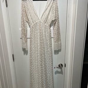 House of Harlow- Revolve Bridal Maxi dress